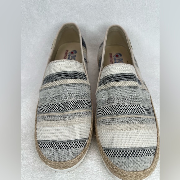 BOBS from Skechers Shoes - Bobs from Skechers, blue,gray,tan,cream, white stripes